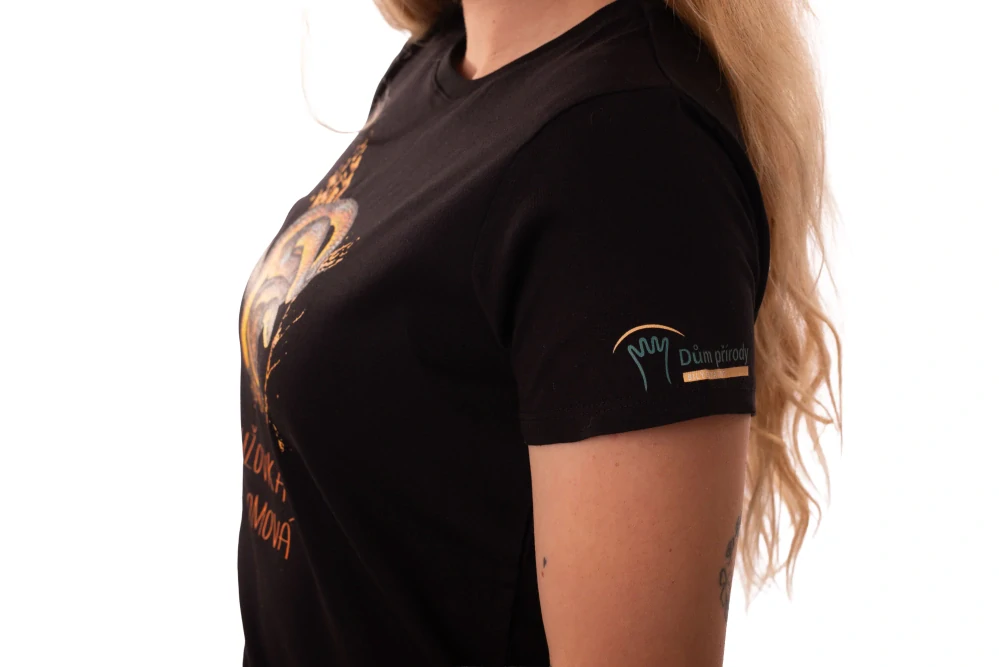 Tričko - užovka stromová - černé